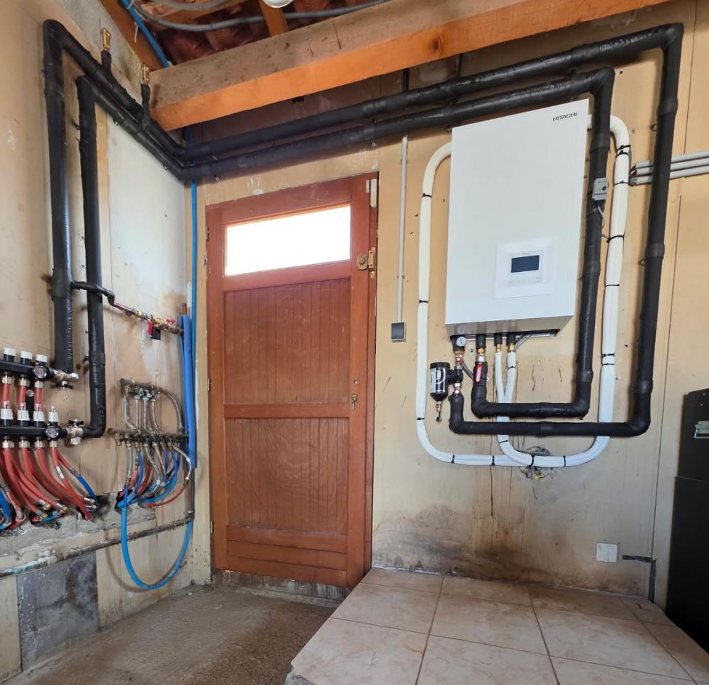 installation unité intérieure pac air -eau